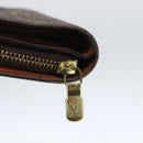 LOUIS VUITTON Monogram Compact Zip Wallet M61667 LV Auth 157192-12