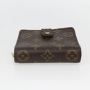 LOUIS VUITTON Monogram Compact Zip Wallet M61667 LV Auth 157192-5