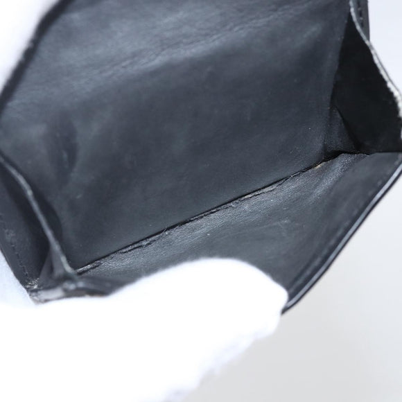 LOUIS VUITTON Monogram Eclipse Discovery Compact Wallet M67630 LV Auth 157193