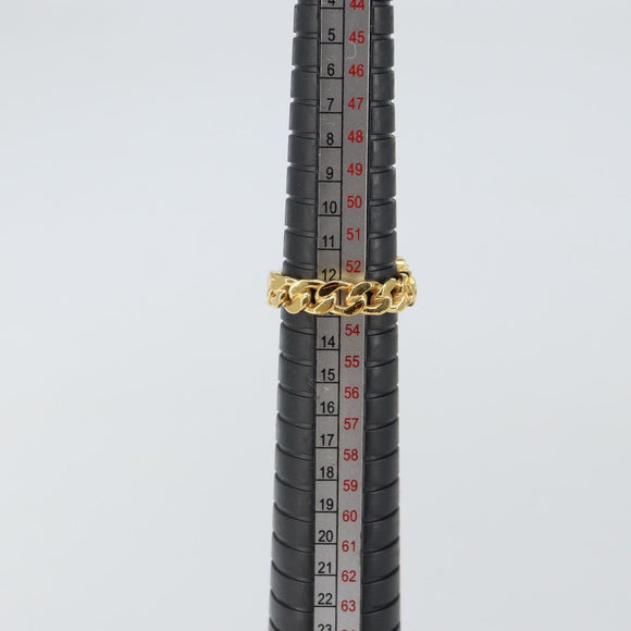 Christian Dior Ring metal Gold Tone Auth 157196V