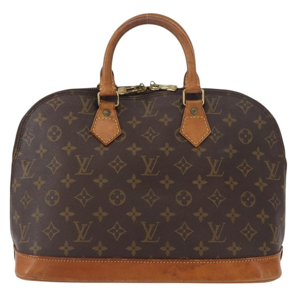 LOUIS VUITTON Monogram Alma Hand Bag M51130 LV Auth 157213