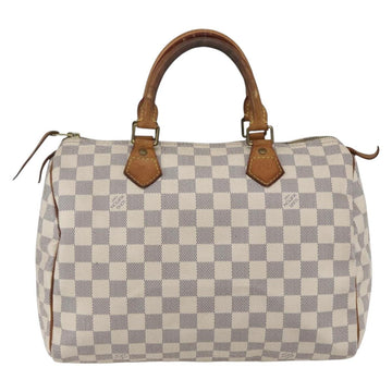 LOUIS VUITTON Damier Azur Speedy 30 Hand Bag N41533 LV Auth 157214 - 0