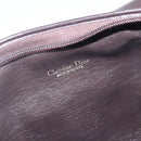 Christian Dior Trotter Canvas Shoulder Bag Beige Gold Auth 157215-16