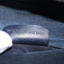 Christian Dior Trotter Canvas Saddle Pouch Navy Gold Auth 157216-19