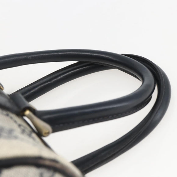 GUCCI GG Canvas Sherry Line Boston Bag Navy Gold Red 012 3841 58 Auth 157218