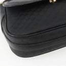 GUCCI Micro GG Supreme Web Sherry Line Bag PVC Black 001 115 0914 Auth 157221-14