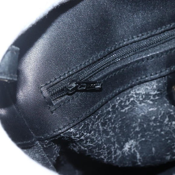 GUCCI Micro GG Supreme Web Sherry Line Bag PVC Black 001 115 0914 Auth 157221