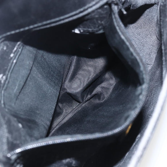 GUCCI Micro GG Supreme Web Sherry Line Bag PVC Black 001 115 0914 Auth 157221