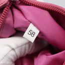 PRADA Accessory Pouch Nylon Pink Silver Auth 157222-12