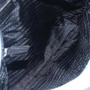 PRADA Tote Bag Nylon Light Blue Silver Auth 157223-10