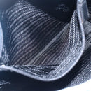 PRADA Tote Bag Nylon Light Blue Silver Auth 157223-22