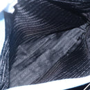 PRADA Tote Bag Nylon Light Blue Silver Auth 157223-11