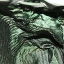 PRADA Backpack Nylon Green Silver Auth 157224-22