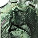 PRADA Backpack Nylon Green Silver Auth 157224-23