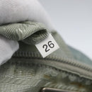 PRADA Shoulder Bag Nylon Light Blue Silver Auth 157225-12