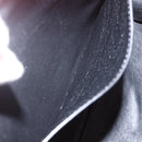 CELINE Trapeze Hand Bag Leather 2way Red Silver Auth 157228-22