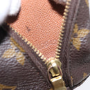LOUIS VUITTON Monogram Trousse Demi Ronde Cosmetic Pouch M47520 LV Auth 157229-18