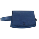 LOUIS VUITTON Epi Ceinture Tilsitt Pochette Waist Bag Blue M52605 LV Auth 157230-1