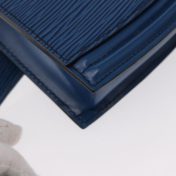 LOUIS VUITTON Epi Ceinture Tilsitt Pochette Waist Bag Blue M52605 LV Auth 157230