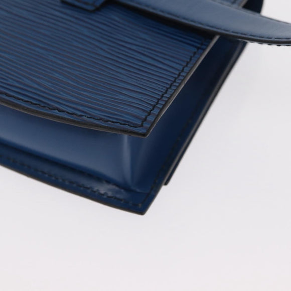 LOUIS VUITTON Epi Ceinture Tilsitt Pochette Waist Bag Blue M52605 LV Auth 157230