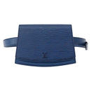 LOUIS VUITTON Epi Ceinture Tilsitt Pochette Waist Bag Blue M52605 LV Auth 157230-13