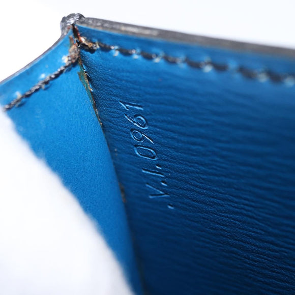 LOUIS VUITTON Epi Ceinture Tilsitt Pochette Waist Bag Blue M52605 LV Auth 157230