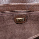 GUCCI Shoulder Bag Leather Brown Gold 001 116 0912 Auth 157232-18