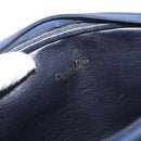 Christian Dior Shoulder Bag Suede Black Gold Auth 157242-12