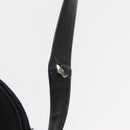 Christian Dior Shoulder Bag Suede Black Gold Auth 157242-9