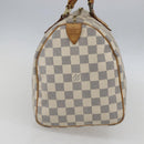 LOUIS VUITTON Damier Azur Speedy 30 Hand Bag N41533 LV Auth 157243-3