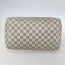 LOUIS VUITTON Damier Azur Speedy 30 Hand Bag N41533 LV Auth 157243-5