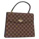 LOUIS VUITTON Damier Ebene Malesherbes Hand Bag N51379 LV Auth 157245-1