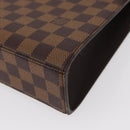 LOUIS VUITTON Damier Ebene Malesherbes Hand Bag N51379 LV Auth 157245-15