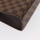 LOUIS VUITTON Damier Ebene Malesherbes Hand Bag N51379 LV Auth 157245-16