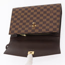 LOUIS VUITTON Damier Ebene Malesherbes Hand Bag N51379 LV Auth 157245-19