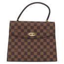 LOUIS VUITTON Damier Ebene Malesherbes Hand Bag N51379 LV Auth 157245-13