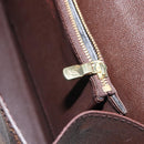 LOUIS VUITTON Damier Ebene Malesherbes Hand Bag N51379 LV Auth 157245-23