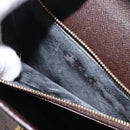 LOUIS VUITTON Damier Ebene Malesherbes Hand Bag N51379 LV Auth 157245-10