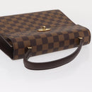 LOUIS VUITTON Damier Ebene Malesherbes Hand Bag N51379 LV Auth 157245-6