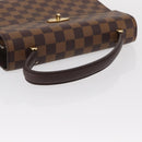 LOUIS VUITTON Damier Ebene Malesherbes Hand Bag N51379 LV Auth 157245-7