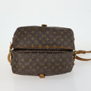 LOUIS VUITTON Monogram Saumur 35 Shoulder Bag M42254 LV Auth 157246-5