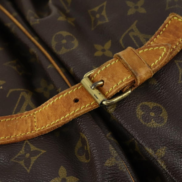 LOUIS VUITTON Monogram Saumur 35 Shoulder Bag M42254 LV Auth 157246