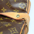 LOUIS VUITTON Monogram Saumur 35 Shoulder Bag M42254 LV Auth 157246-10