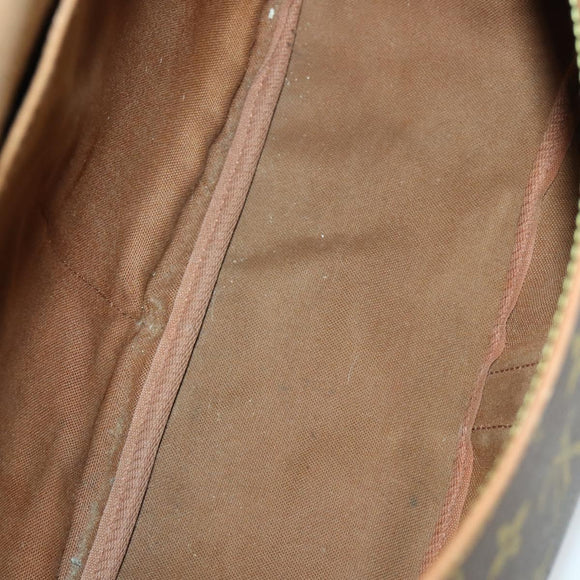 LOUIS VUITTON Monogram Saumur 35 Shoulder Bag M42254 LV Auth 157246