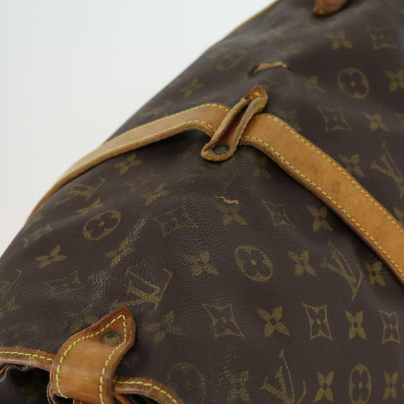 LOUIS VUITTON Monogram Saumur 35 Shoulder Bag M42254 LV Auth 157246
