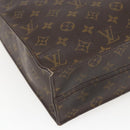 LOUIS VUITTON Monogram Sac Plat Hand Bag M51140 LV Auth 157247-13