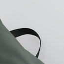 PRADA Backpack Nylon Green Silver Auth 157248-14