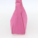 PRADA Hand Pouch Nylon Pink Auth 157250-4