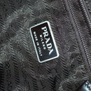 PRADA Backpack Nylon Green Silver Auth 157251-24