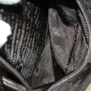 PRADA Backpack Nylon Green Silver Auth 157251-26